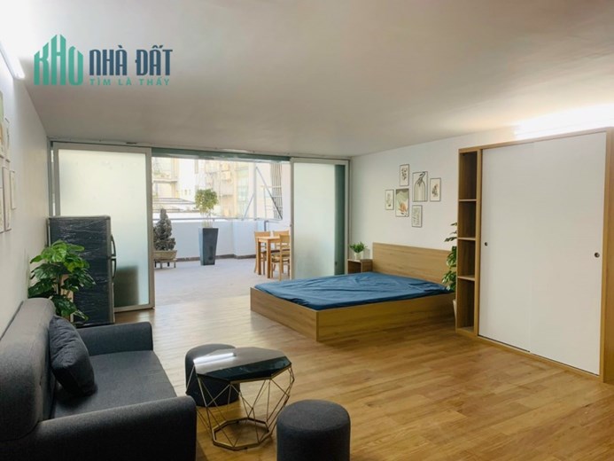 Cho thuê căn hộ dịch vụ full nội thất, toà nhà mới xây tại Tân Quy, Quận 7, TP HCM
