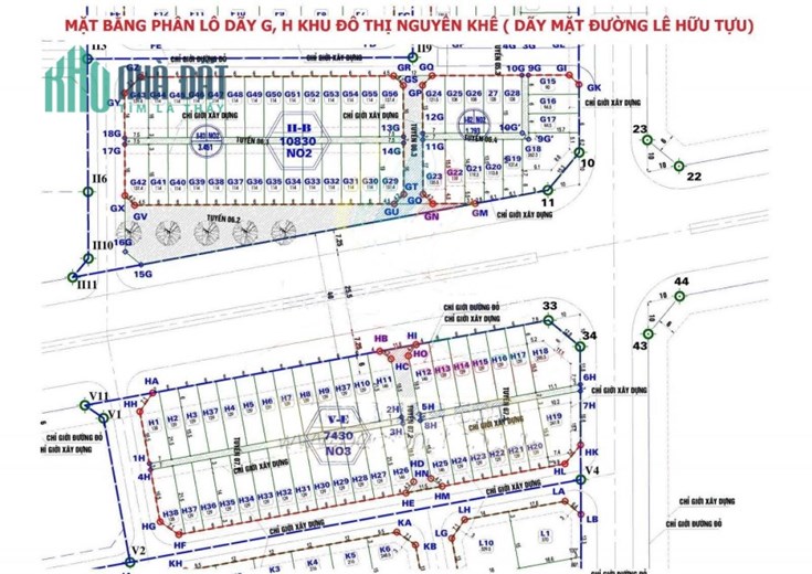 ✅ Bán đất Khu Đô Thị Nguyên Khê - 114m Liền Kề - Làn 2