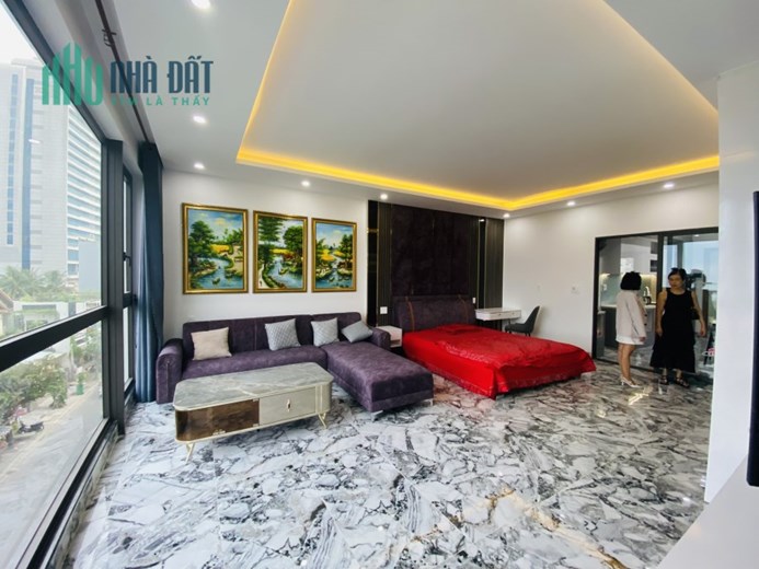 Siêu phẩm. Căn hộ View biển Đà Nẵng. Full nội thất xịn. 65m2. Đầy đủ công năng. Giá thuê hạt dẻ