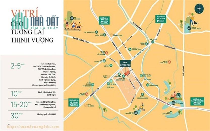 Nhỉnh 1 TỶ sở hữu căn hộ tại trung tâm Hạ Đình, Thanh Xuân