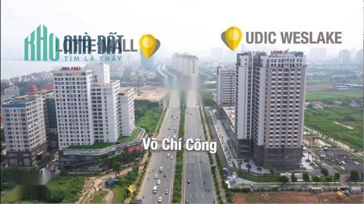 BÁN SÀN TMDV CHUNG CƯ UDIC WESTLAKE MẶT PHỐ VÕ CHÍ CÔNG, KHỐI ĐẾ.
