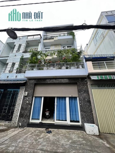 GÒ VẤP - LÊ ĐỨC THỌ - 5P QUA LOTTE NGUYỄN VĂN LƯỢNG - 50M2 (5X10) 3 TẦNG 4PN - HẺM XE HƠI 5M THÔNG