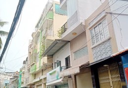 Nhà thuê 3 Tầng- St- hẻm ô tô Nguyễn Thị Tần P2Q8 - Giá : 15 Triệu