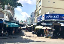 Nhà mặt tiền hẻm 8m trong lòng chợ Tân Hương, 4.3 x 23m, 3 tầng, thu nhập 30 triệu chỉ 13 tỷ