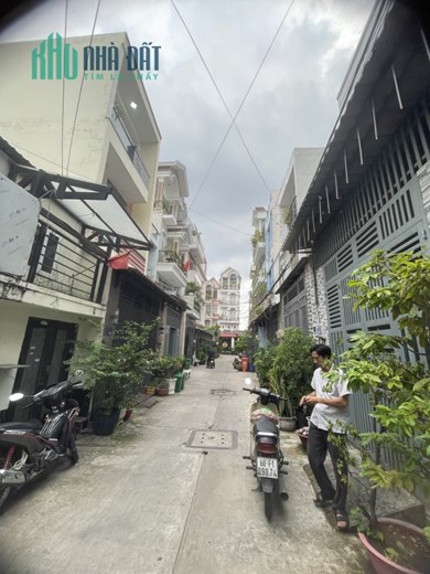 BÁN NHÀ Hẻm 8m, 8x14m, 704 HƯƠNG LỘ 2, NHÀ CŨ TIỆN XÂY MỚI, XỔ A4.