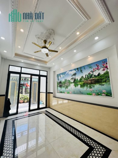 BÁN NHÀ 4 TẦNG - XÂY MỚI HOÀN THIỆN - FULL NỘI THẤT - Ô TÔ ĐỖ CỬA - 64M2 - 5.2 TỶ