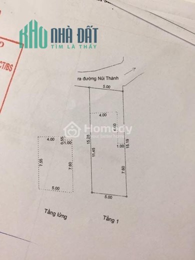 Chính Chủ Bán nhà Kiệt 386 Đường Núi Thành, P.Hòa Cường Bắc, Hải Châu, Đà Nẵng