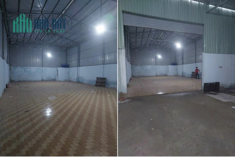 Kho, nhà xưởng cho thuê 250m2 Thạnh Lộc Quận 12