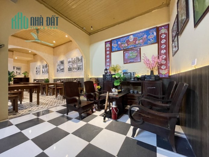 SANG NHƯỢNG NHÀ HÀNG CƠM GIA ĐÌNH DECOR PHONG CÁCH HỘI AN TẠI SỐ 101A ĐƯỜNG TÔN ĐỨC THẮNG KHAI