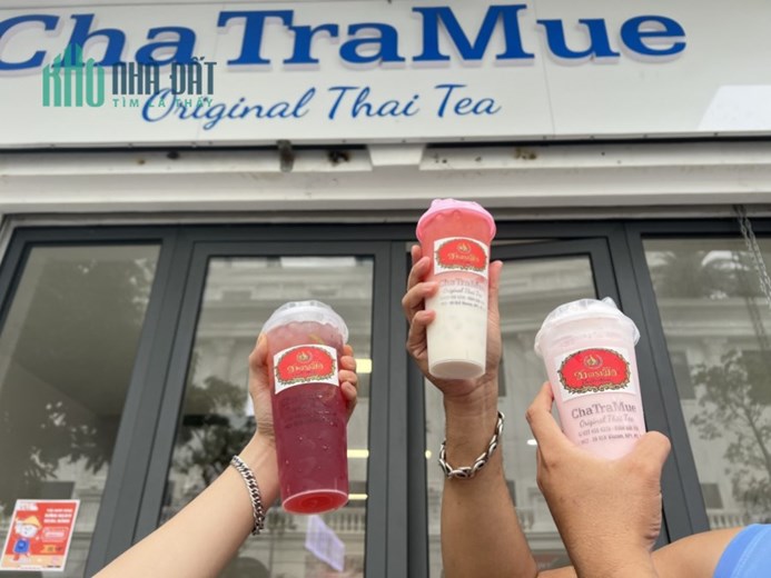 CHÍNH CHỦ CẦN NHƯỢNG QUYỀN SANG NHƯỢNG QUÁN TRÀ SỮA CHATRAMUE THÁI LAN TẠI KHU SHOPHOUSE VINCOM,