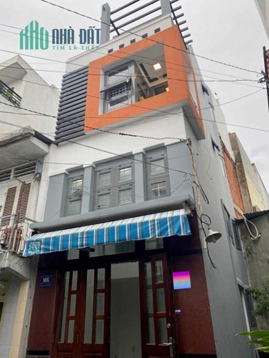 CMT8 Tân Bình -HẺM 1 XẸT TRƯỚC NHÀ GẦN 5M - CÁCH MẶT TIỀN 20M - 4 TẦNG BTCT MỚI ĐẸP - 4-5PN