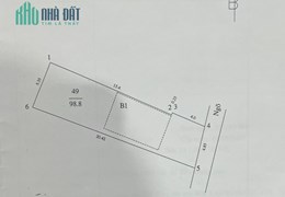 100M2 ĐẤT - ĐỘI CẤN - NGÕ THÔNG - MT 5M - VUÔNG VẮN NỞ HẬU - PHÙ HỢP XÂY CCMN APARTMENT