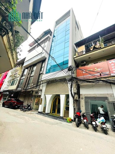 Vỡ bank! hạ chào 7 tỷ bán gấp building văn phòng ngõ 131 Thái Hà 131m2, 8 tầng,mặt tiền 6m giá rao