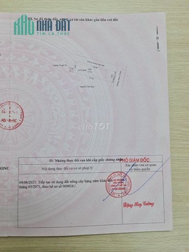 CHÍNH CHỦ Cần Bán LÔ ĐẤT 2 MẶT TIỀN Phường Phú Mỹ - TP Thủ Dầu Một - Bình Dương