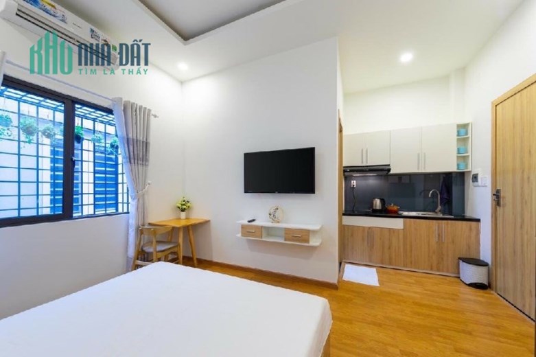 Giảm 3 tỷ! Bán tòa căn hộ 4 tầng Hoàng Diệu, Dòng tiền 30 tr/t, nở hậu.