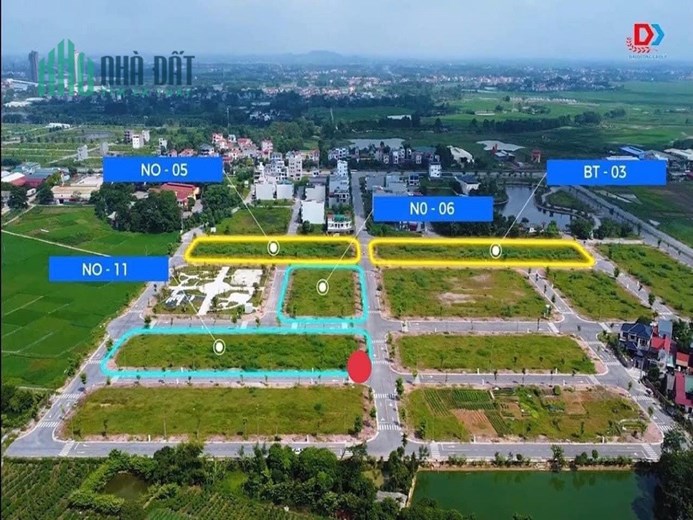 CHÍNH CHỦ NHƯỢNG LẠI 8 LÔ ĐẤT ĐẤU GIÁ P. XƯƠNG GIANG, TP BẮC GIANG - GIÁ F0
