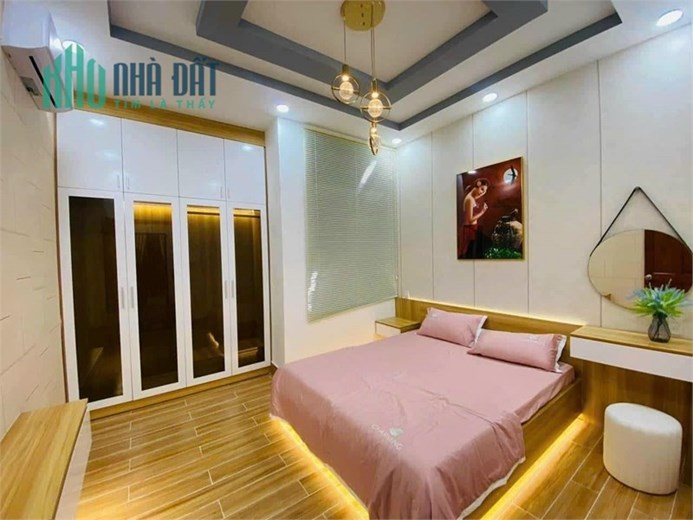 Nhà đẹp 4 tầng Lê Văn Thọ, Phường 9, Gò Vấp – Tặng full nội thất, 5.38 tỷ