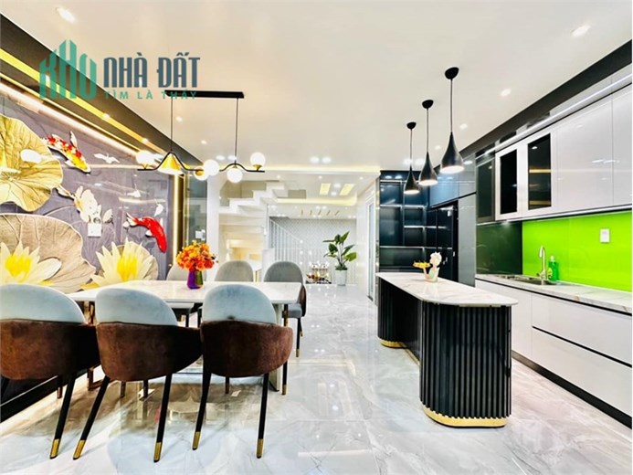 Thiết Kế Hiện Đại, Nội Thất VIP, DT 5x16m, 5 tầng – Phạm Văn Chiêu, Gò Vấp.