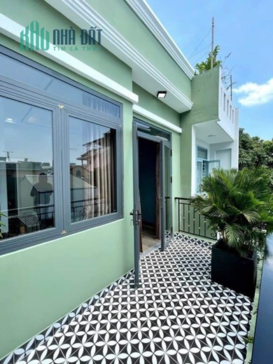 Đường Phạm Hữu Lầ Phú Mỹ Quận7 5.5m × 12m Nhà mới đang xây như hình