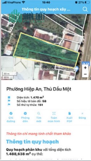 Đất mặt tiền Đại lộ BD, P.Hiệp An, Thủ Dầu Một, BD