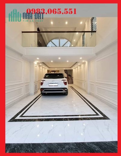 Nhà đẹp – Thạch Bàn - Long Biên - GARA 2 ÔTÔ DT 60m2 x 6TẦNG thang máy
