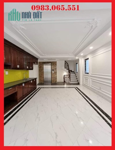 Nhà đẹp – Thạch Bàn - Long Biên - GARA 2 ÔTÔ DT 60m2 x 6TẦNG thang máy