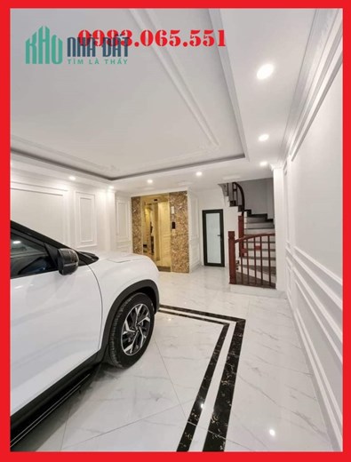 Nhà đẹp – Thạch Bàn - Long Biên - GARA 2 ÔTÔ DT 60m2 x 6TẦNG thang máy