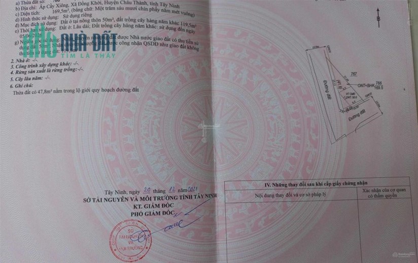 CHÍNH CHỦ Cần Bán Nhanh Căn Nhà Tại Huyện Châu Thành, Tỉnh Tây Ninh.