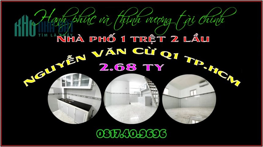 Cần bán rẻ nhà nhỏ xinh 1 trệt 2 lầu trung tâm Q1 TP.HCM