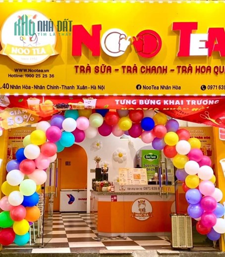 Sang Nhượng Quán Trà Sữa, Mặt Đường 40 Nhân Hoà-Nhân chính-Thanh Xuân-Hà Nội Diện tích 40m, mt