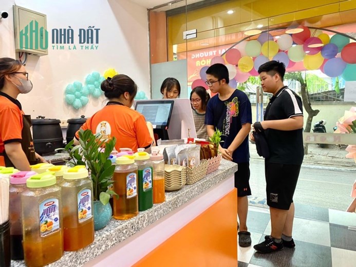 Sang Nhượng Quán Trà Sữa, Mặt Đường 40 Nhân Hoà-Nhân chính-Thanh Xuân-Hà Nội Diện tích 40m, mt