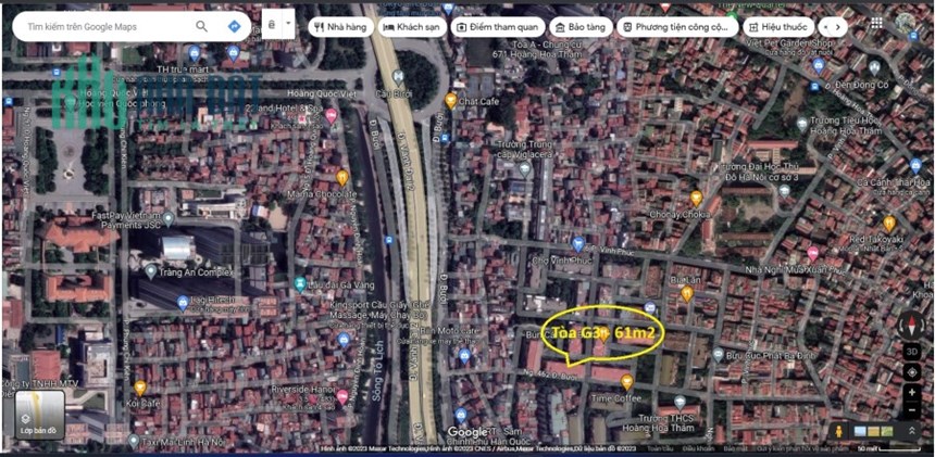 Chính chủ bán nhà G3 Khu 7,2ha Vĩnh Phúc, Ba Đình (ngõ 462 đường Bưởi) 2PN, miễn TG