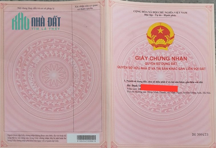 Bán nhà Thị trấn Đông Anh, Hà Nội 4 tầng giá rẻ 2023