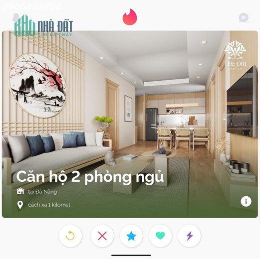 Nhà Ở Xã HộiThe Ori Garden, Đà Nẵng Chỉ 750 Triệu/Căn.LH 0905 822 858