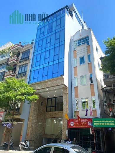 Bán Tòa Văn Phòng 9 Tầng Xây Mơi MP Dịch Vọng Hậu. DT 130m2.MT 8m Giá 74 TỶ
