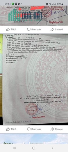 %%CHÍNH CHỦ CẦN BÁN CĂN NHÀ 1 TRỆT 1 LẦU Ở  ĐƯỜNG 46 ẤP NAM – XÃ HÒA LONG – TP BÀ RỊA – TỈNH VŨNG