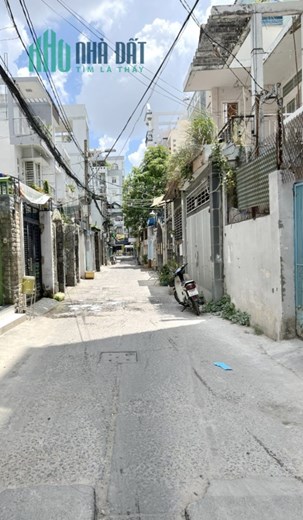 Nhà mới,nở hậu HXH Nguyễn Thị Tần P2Q8. Trêt, 2 lầu. Giá 6,5 tỷ TL