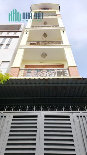 Nhà 6 tầng nở hậu - hẻm 4m gần MT Phạm Hùng P4Q8. Giá 8,5 tỷ TL
