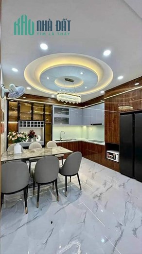 Bán Nhà Trần Bá Giao Gò Vấp Siêu Phẩm 4 Tầng Giá 5 Tỷ 5 Hẻm Xe Hơi