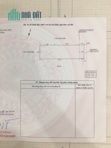 Bán lô đất 112m2, trên đất có nhà 3 tầng mặt đường Miếu Hai Xã giá 75tr/m2
