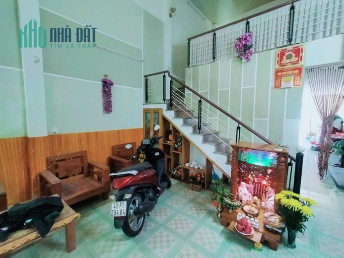 GIÁ SẬP NẶNG, MẶT TIỀN ĐƯỜNG 5.5M SÁT CHỢ HÒA MỸ, 2 TẦNG 83M2 GIÁ CHỈ NHỈNH 3 TỶ