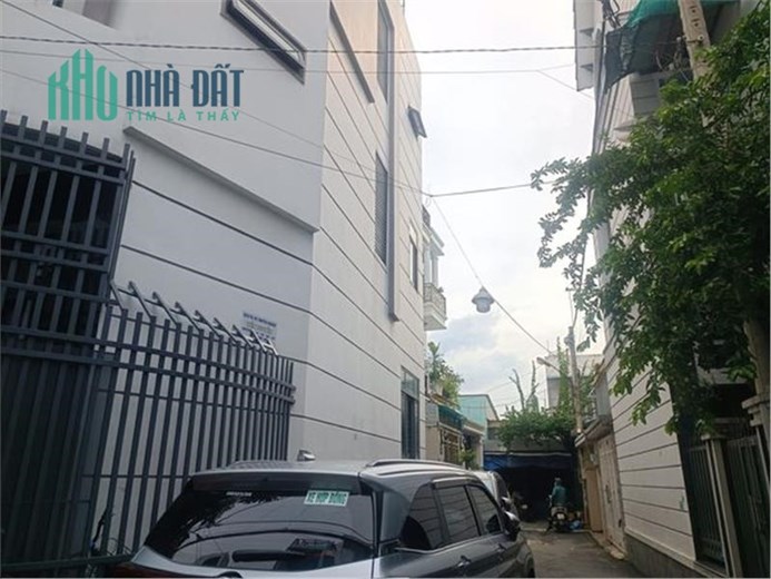 Nhà bán 4 tầng 66m -đường ô tô Hiệp Bình Chánh - nhà mới o ngay