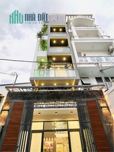 Siêu Phẩm Quang Trung, Gò Vấp – 4x25m, 6 tầng thang máy, Nội thất cao cấp.