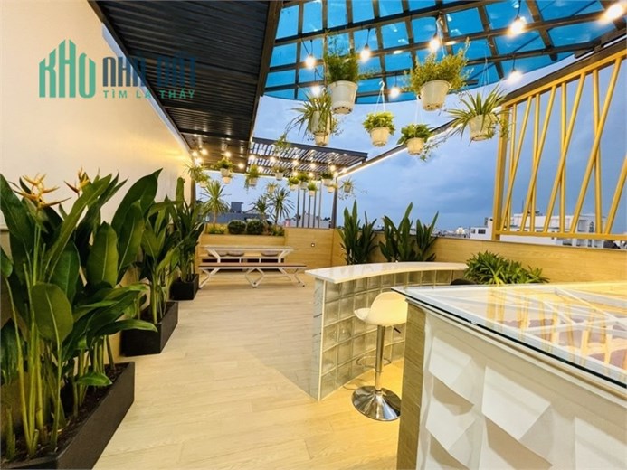 Siêu Phẩm Quang Trung, Gò Vấp – 4x25m, 6 tầng thang máy, Nội thất cao cấp.