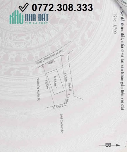 100m2 ngang 5m TÁI ĐỊNH CƯ HÒA NGHĨA, DƯƠNG KINH, 18tr/m