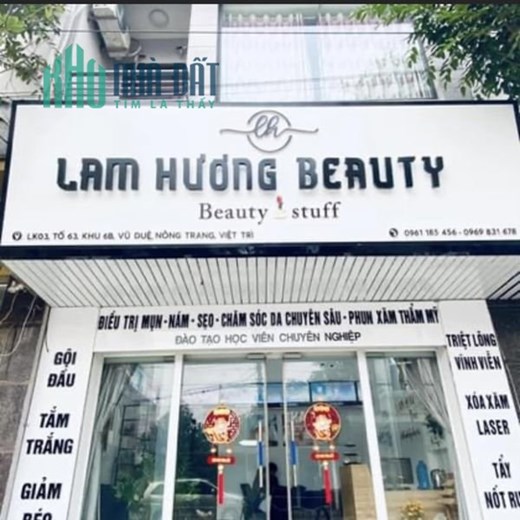 chính chủ cần cho thuê tầng 1 làm mặt bằng kinh doanh tại đường Vũ Duệ, Nông Trang, Việt Trì, Phú