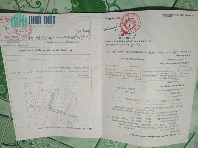 Chính chủ cần bán Nhanh căn nhà 2 tầng Thuộc Tổ 3 – Khu 7b – Phường Quang Hanh – Thị Xã Cẩm Phả -