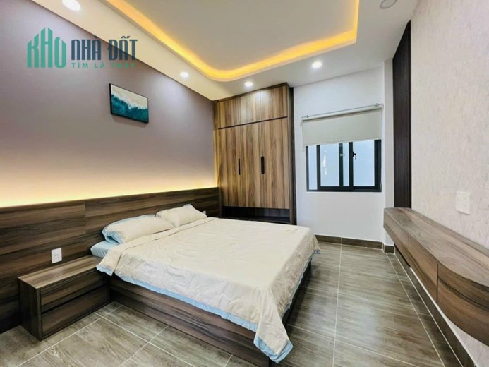 Bán Nhà Trần bá Giao Gò Vấp Mới Đẹp 4 Tầng Hẻm Xe Hơi 5 Tỷ 5