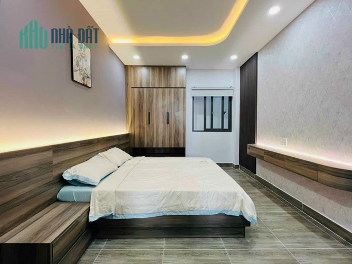 Bán Nhà Trần bá Giao Gò Vấp Mới Đẹp 4 Tầng Hẻm Xe Hơi 5 Tỷ 5