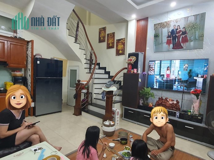 NHÀ MỚI ĐẸP ÔTÔ SÁT NHÀ GẦN CHỢ ĐẠI TỪ HỒ LINH ĐÀM 38M2 5 TẦNG 3.98 TỶ